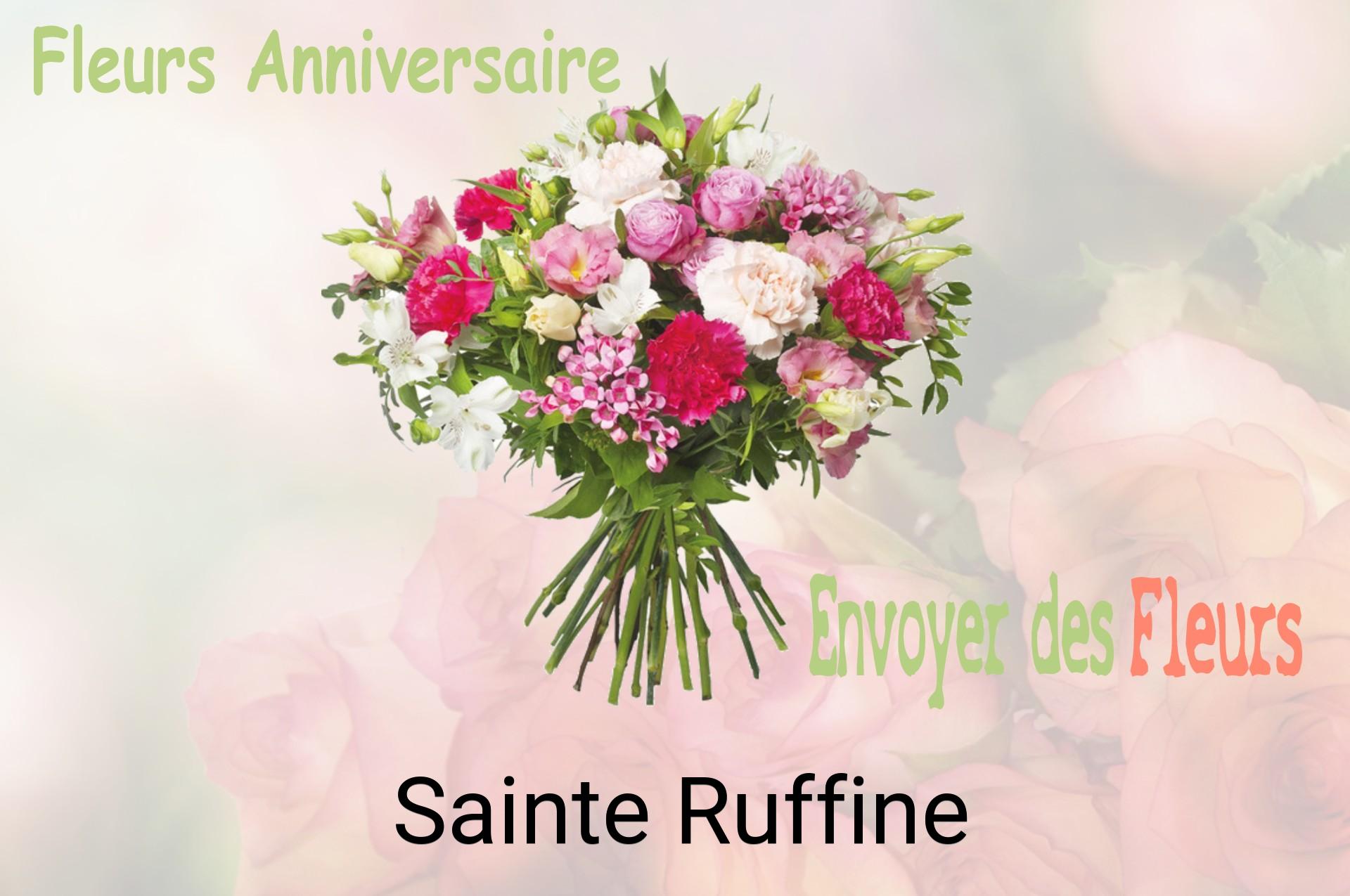 Bouquet de fleurs d’anniversaire livré à Sainte-Ruffine