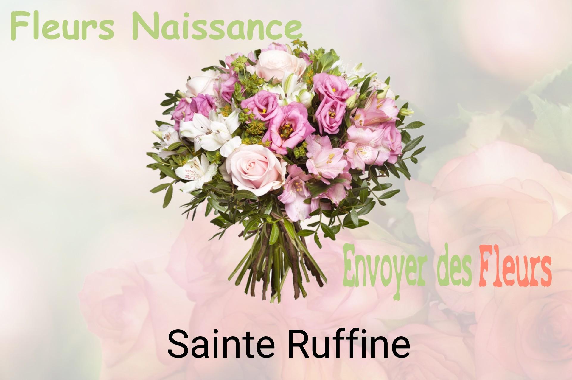 Bouquet de fleurs de naissance livré à Sainte-Ruffine