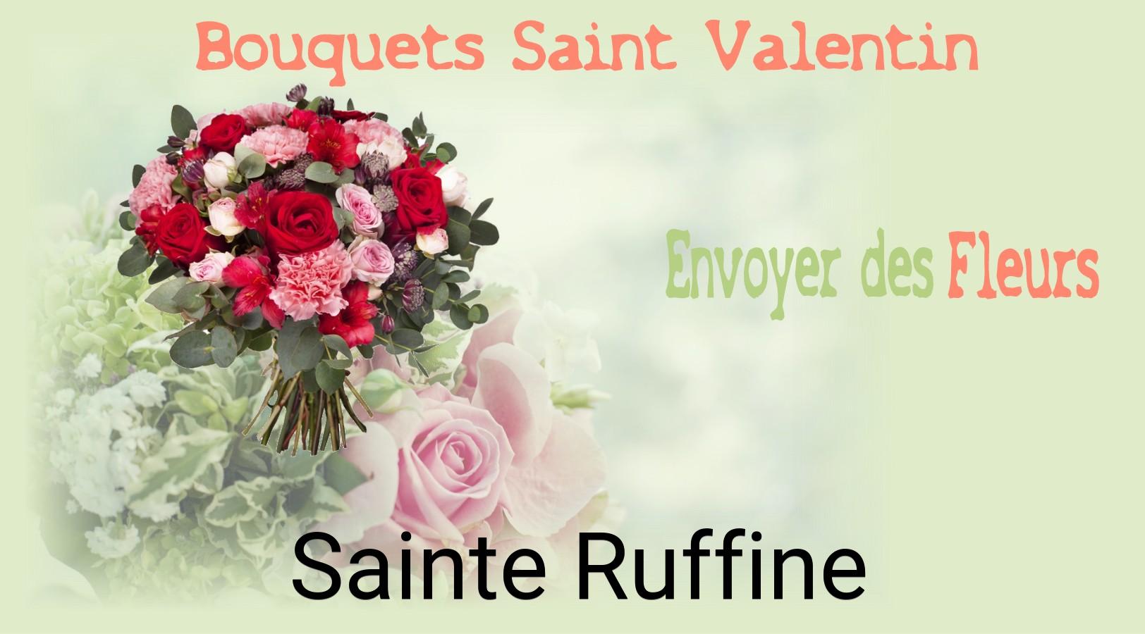 Roses de Saint-Valentin livrées à Sainte-Ruffine